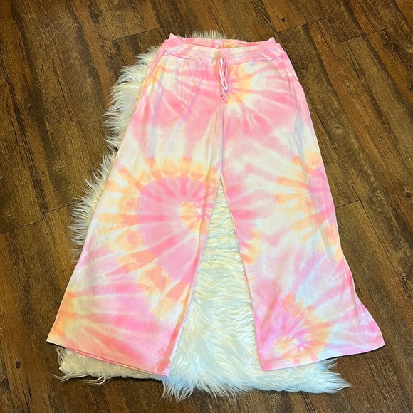 Beach Riot Hailey Sunrise Tie Dye Wide Leg Pants - Picture 5 of 11